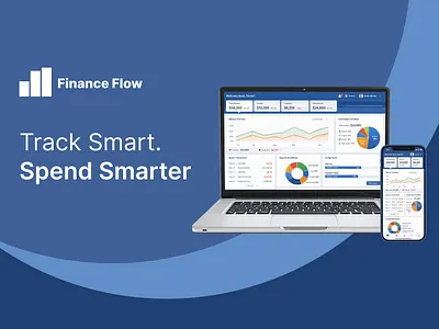 FinanceFlow - A modern finance organizer analytics dashboard budgeting app dashboard design data visualization expense tracker finance dashboard financial app fintech investment dashboard minimal design product design responsive design saas design ui design ux design