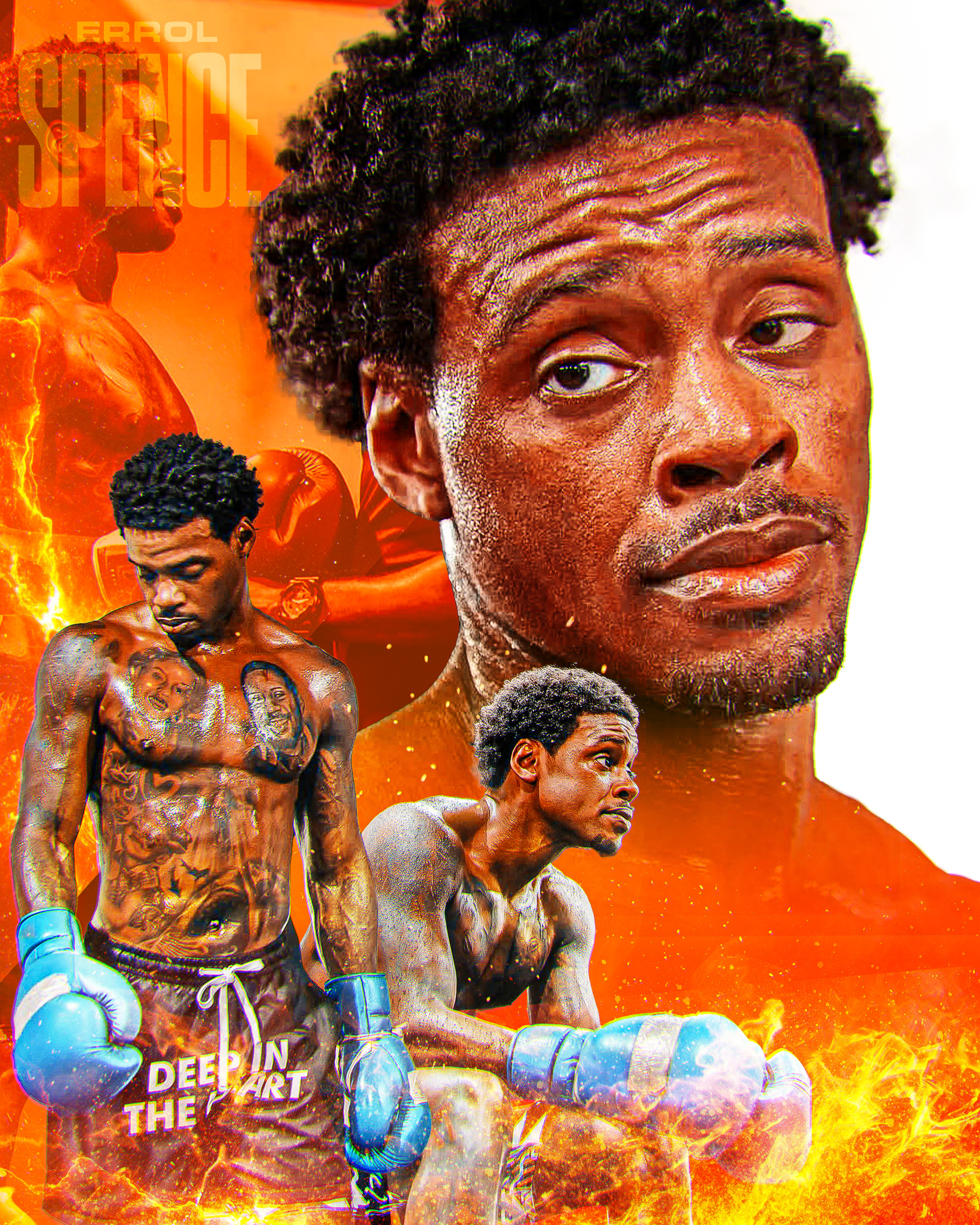 Errol Spence Jr boxing boxing bout boxing designer boxing designs boxing fight boxing flyer boxing inspo errol spence errol spence jr poster design