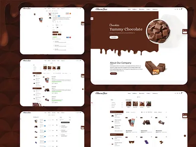 🍫 ChocoLux — Premium Chocolate E-commerce Experience checkoutdesign chocolatestore ecommercedesign ecommerceui foodecommerce foodwebsite luxurybranding modernwebdesign onlinestoredesign productpagedesign responsivewebsite shoppingcartui sweetshopdesign uiuxdesign webuidesign
