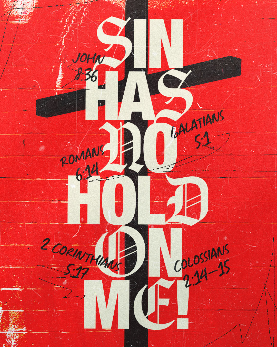 | Christian Poster christian church editorial design god graphic design jesus poster sermon social media type design