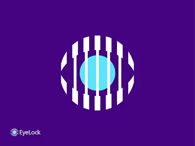 EyeLock Symbol access ai authentication authorization biometrics branding encryption eye identity lock logo logodesign logodesigner mark privacy protection security symbol trust vision
