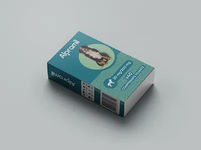 Alpramil DOGS Packaging Design & Mockup branding design graphic design illustration logo mockup packaging presentation