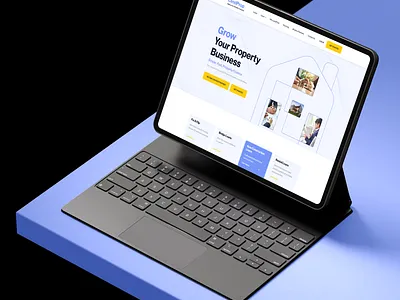 Finance Property - Website Landing Page bank branding business clean company design financial home ownership loans investment landing page lendprop logo minimal modern money payment propertyfinance uiux vector webflow