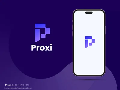 P Letter Tech Logo brand identity coin corporate logo crypto fintech modern logo p letter logo saas startup logo tech logo visual identity wallet web