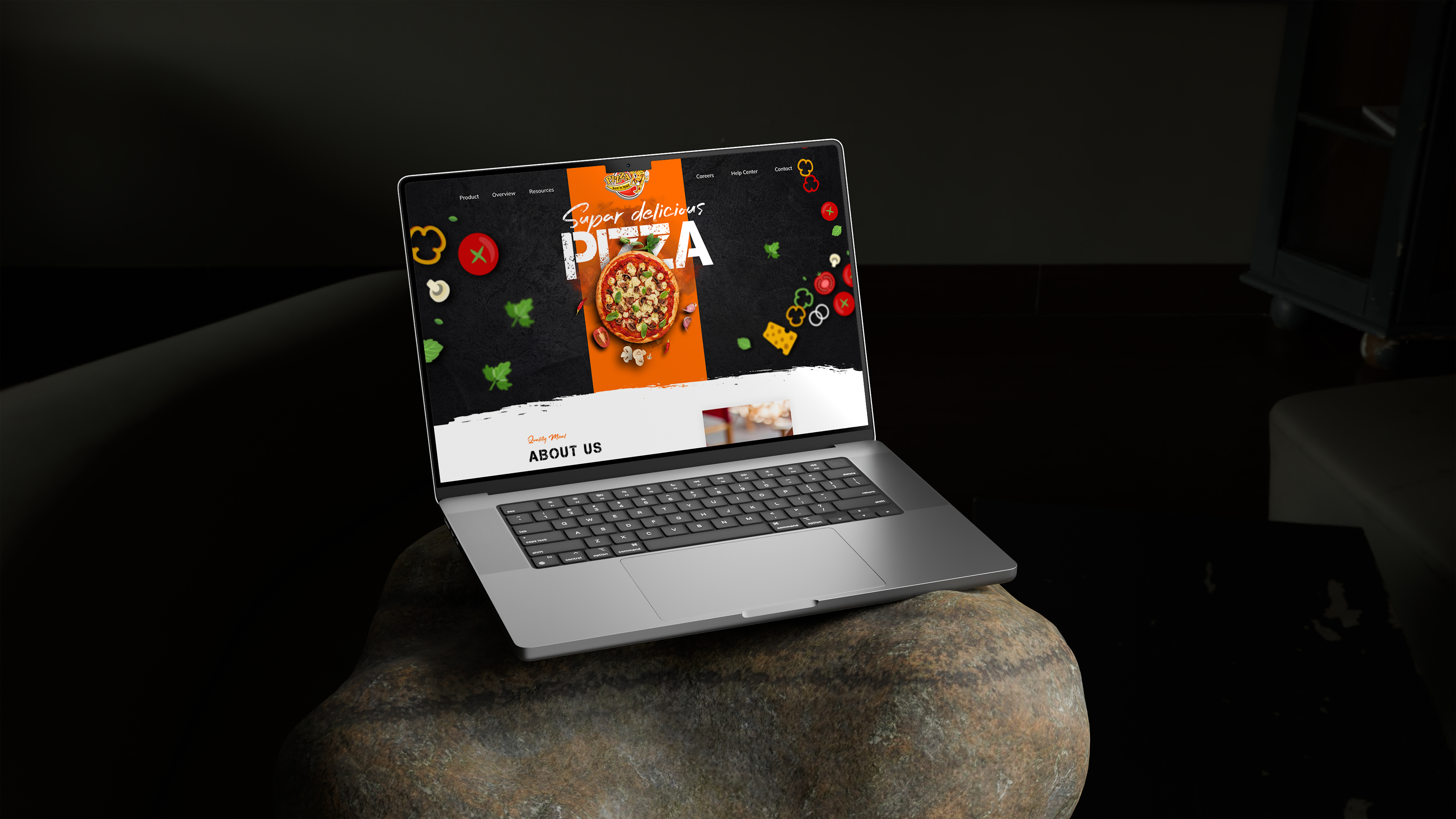 Example of Figma Website UI/UX Landing Page Design