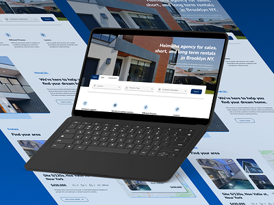 Concept Real Estate website design figma ui uiux webdesign