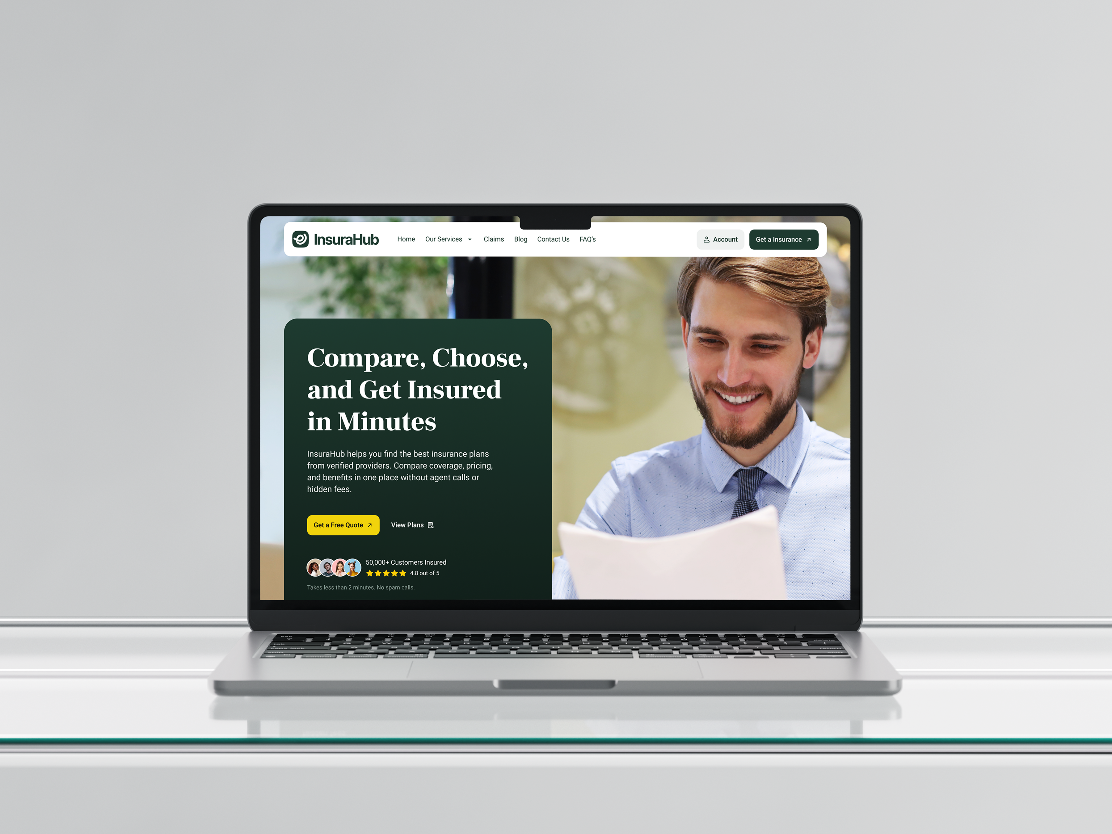 Example of Mobile App & Website Design