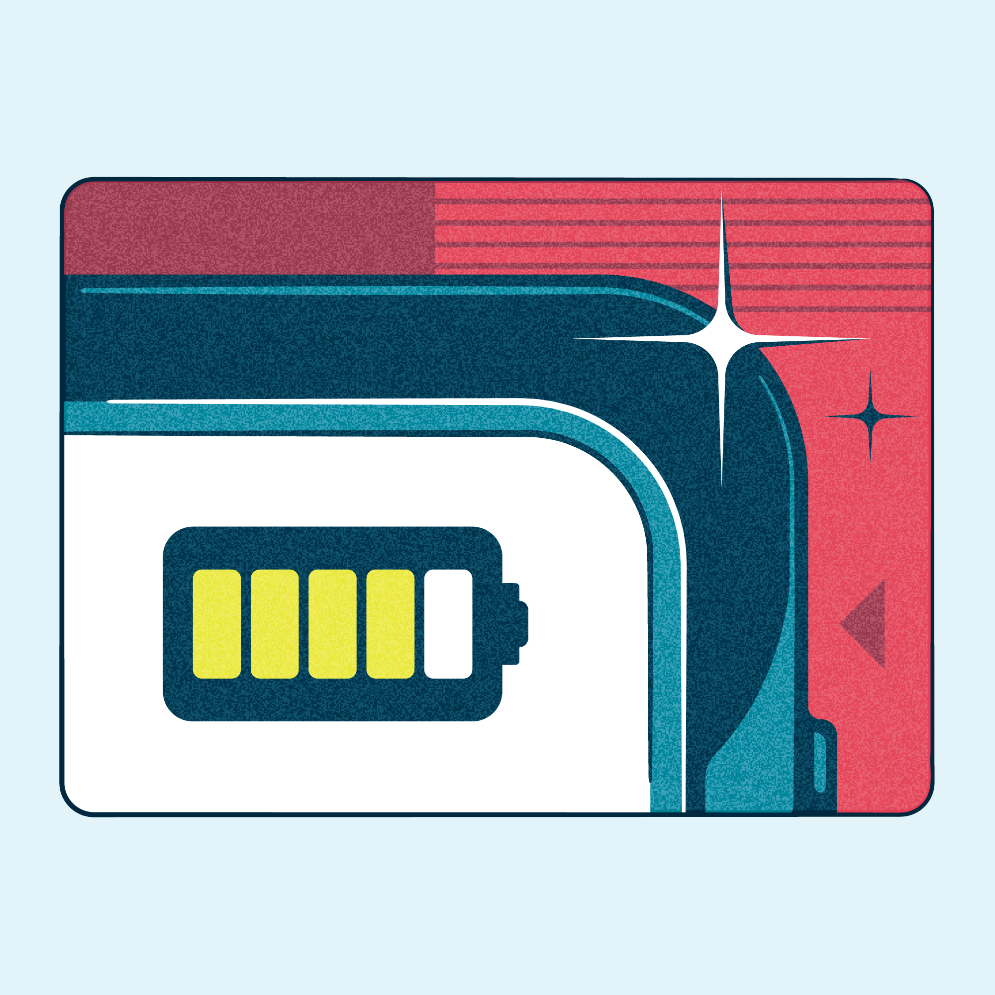 5 tips for buying second-hand tech (Which?) battery illustration phone smart