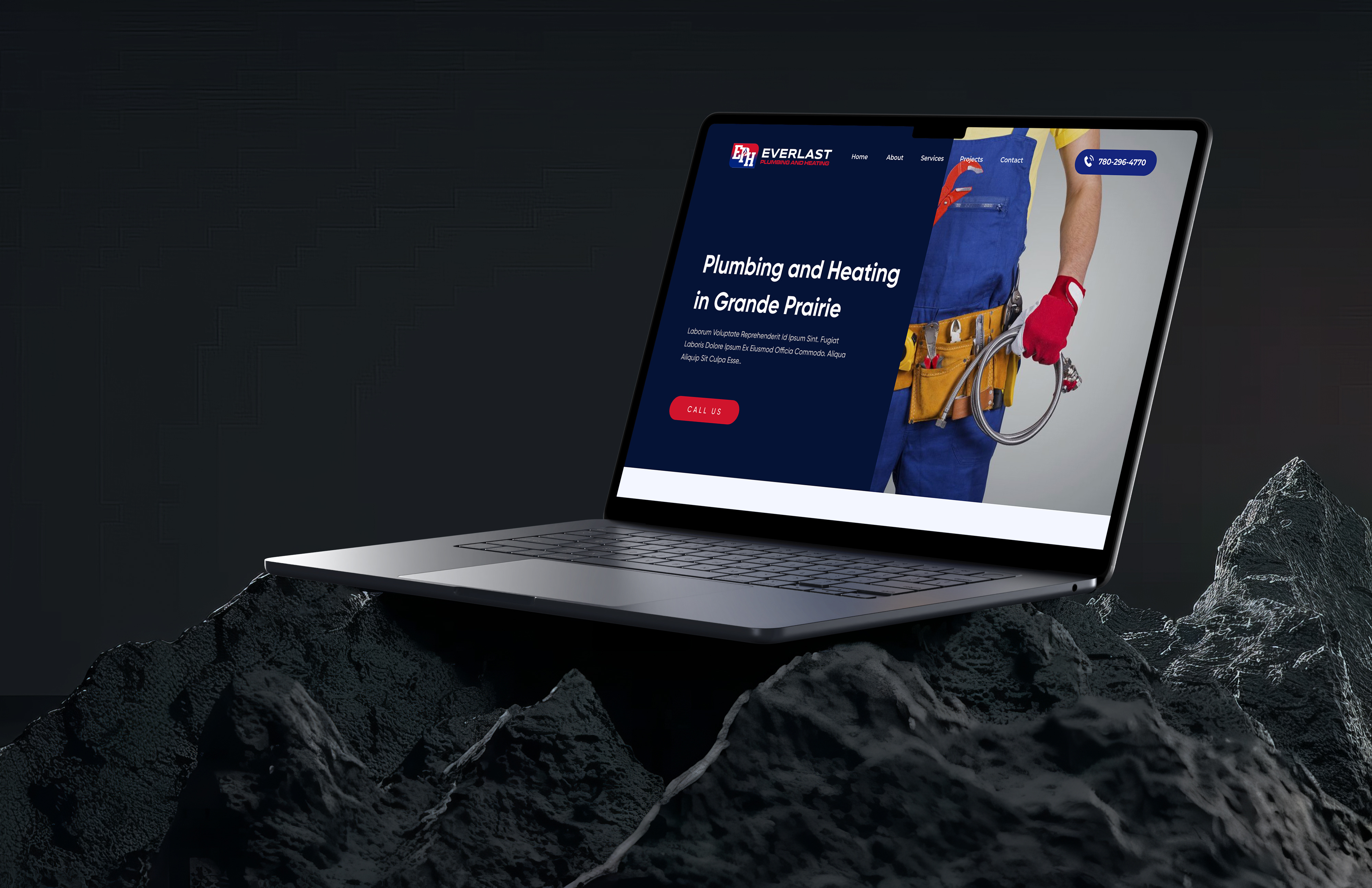 Example of Figma Website UI/UX Landing Page Design