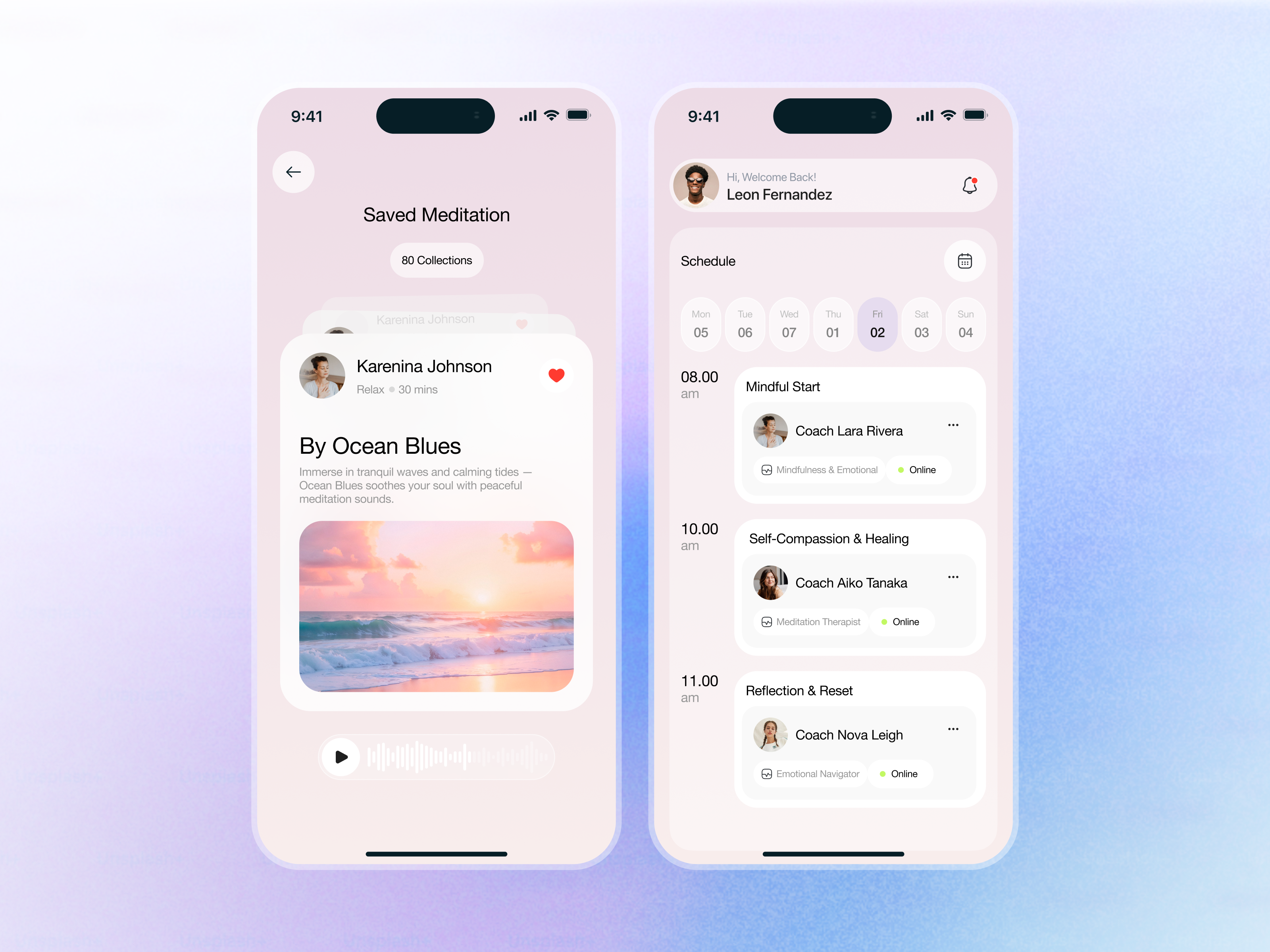 Example of Mobile App UI UX Design (10 Screens)