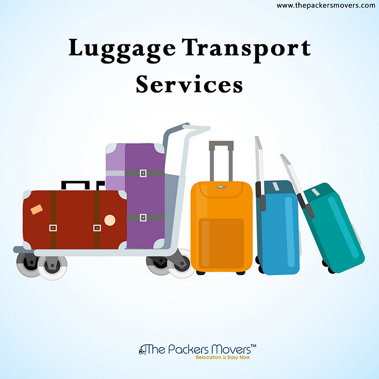 Luggage Transport Services by The Packers Movers on Dribbble