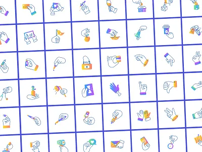 Hand Doodles Bundle art artwork business collaboration communication creative design doodle flat food gesture hand hobbies icon interaction lifestyle productivity sign travel vector