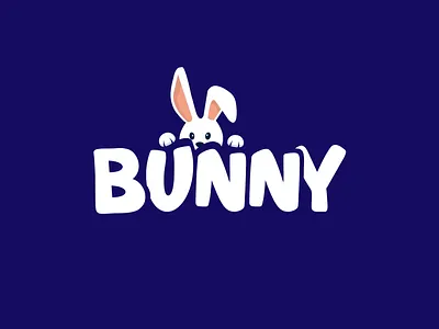 Bunny - Logo For Sale branding bunny logo design logo guidelines minimal logo rabbit