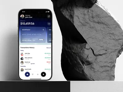 Seamless Payment Flow – Fintech Wallet UI 💳 app design banking app clean ui dashboard ui finance app fintech ios app mobile app design payment app product design ui design ux design wallet app