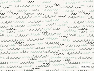 Tides Pattern Design cute design fabric designer illustration illustrator kids illustration ocean pattern pattern designer sea tides waves