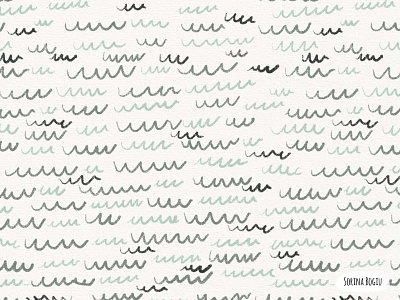 Tides Pattern Design cute design fabric designer illustration illustrator kids illustration ocean pattern pattern designer sea tides waves
