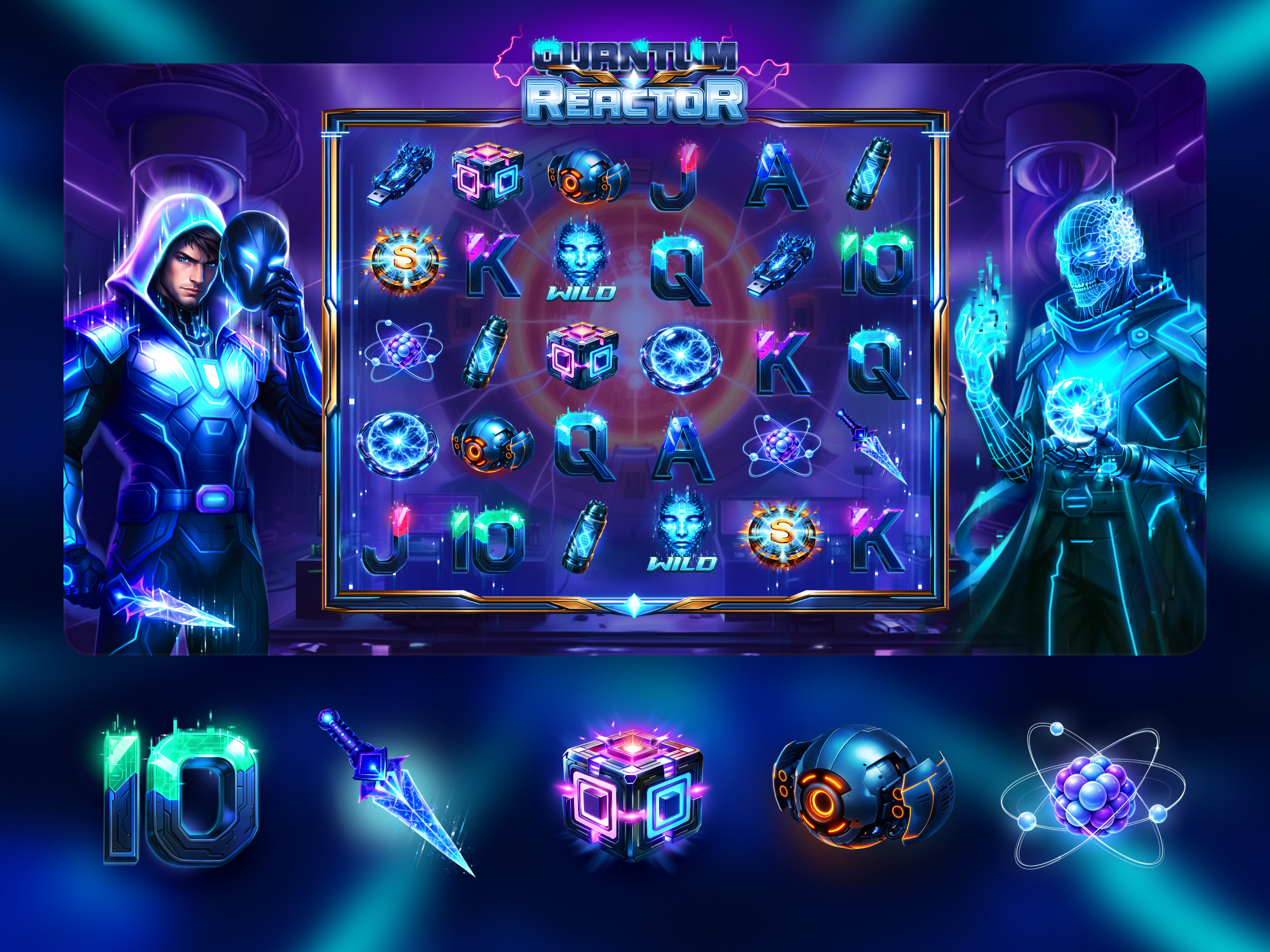 Example of Slot Game Design   Casino UI/UX