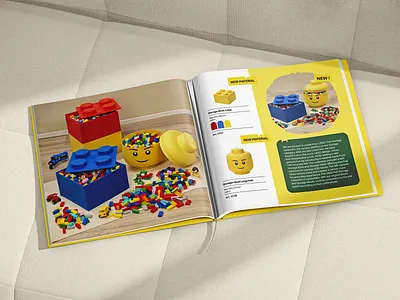 NHG x LEGO® Product Catalog 2026 adobe illustrator adobe photoshop branding catalog design design editorial design graphic design graphic designer layout