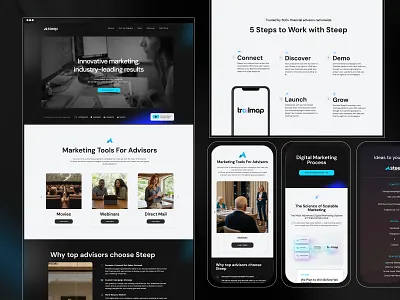 Steep Marketing Website Design & Development agency website marketing website web design