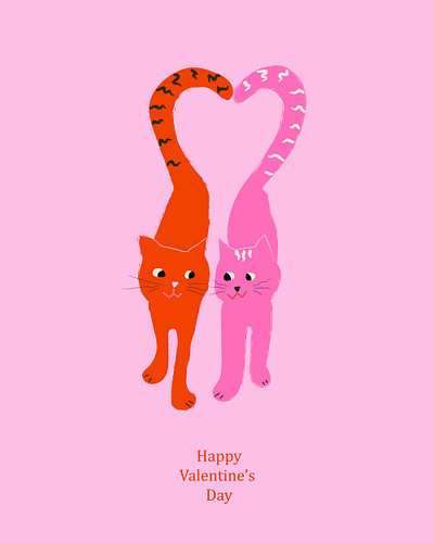 Valentine's Day vector illustration design graphic design illustration vector vector illustration