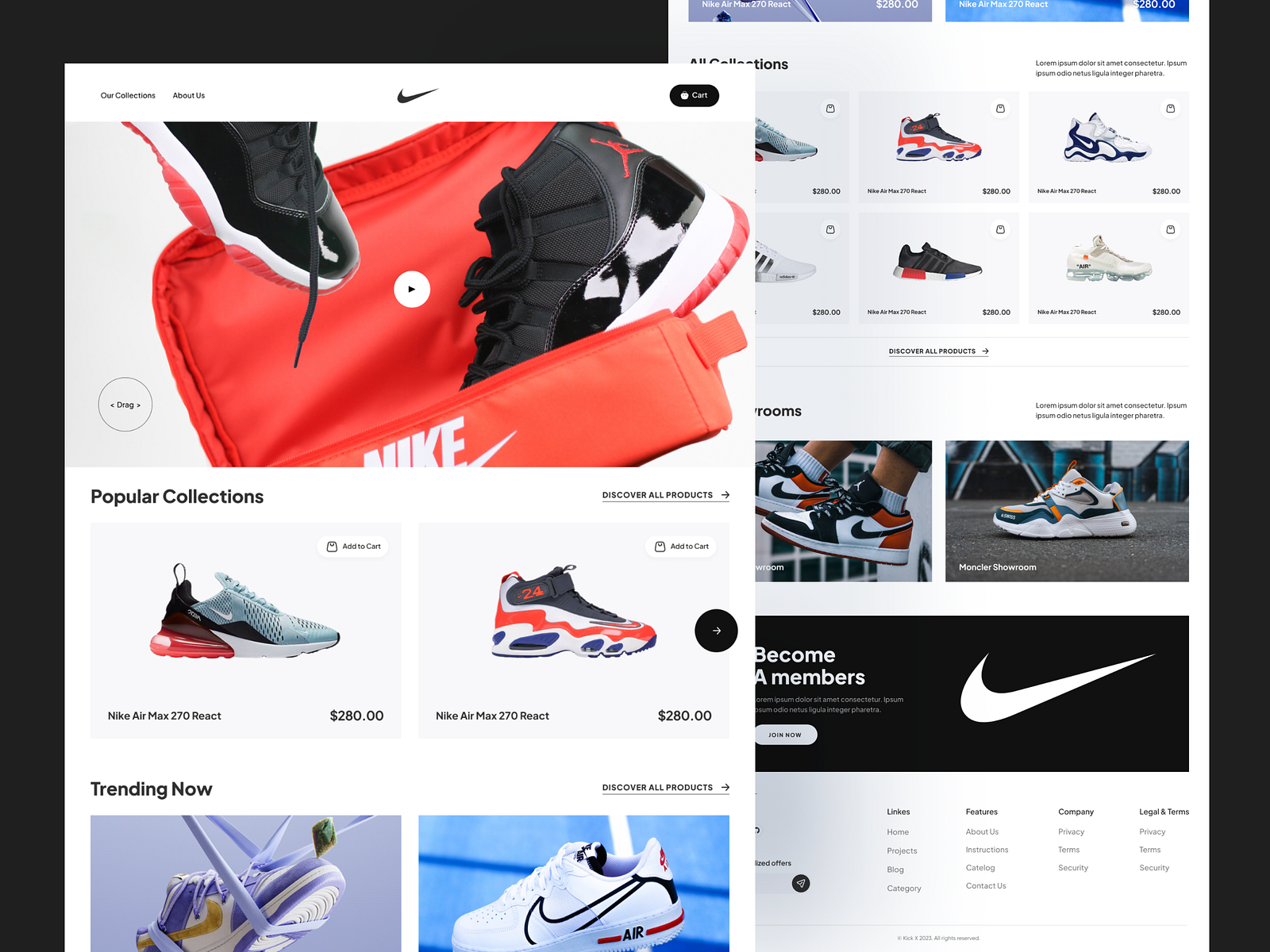 Shoes Ecommerce Website By Emon🌟 On Dribbble