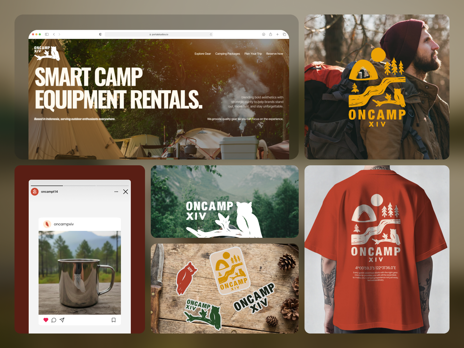 Example of Logo Design / Brand Identity