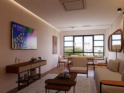 Living BaseB 3d graphic design