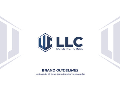 Brand guidelines: LLC Construction Development Company branding graphic design logo