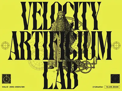 Verocity Artificium Lab — Alchemical Type Manifesto branding campain design graphic design illustration logo typography
