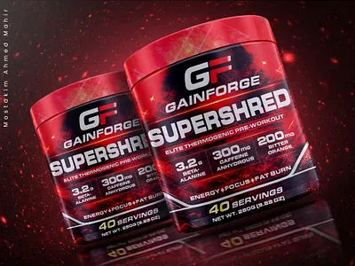 Professional Gym Supplement Packaging & Label Design bottle design bottle label bottle label design bottle packaging bottle packaging design gym supplement design jar design jar label jar label design jar packaging design label label design packaging packaging design supplement supplement label supplement label design supplement packaging supplement packaging design supplements