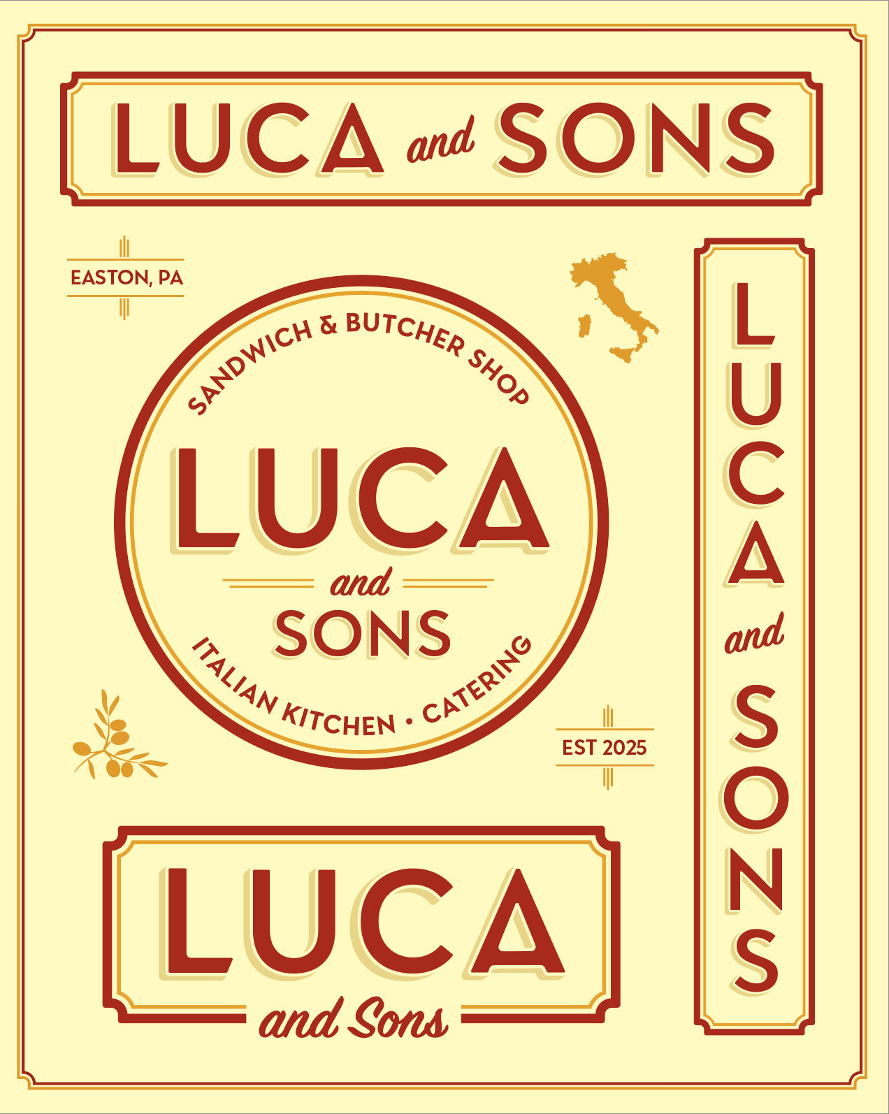 Example of Brand Identity System