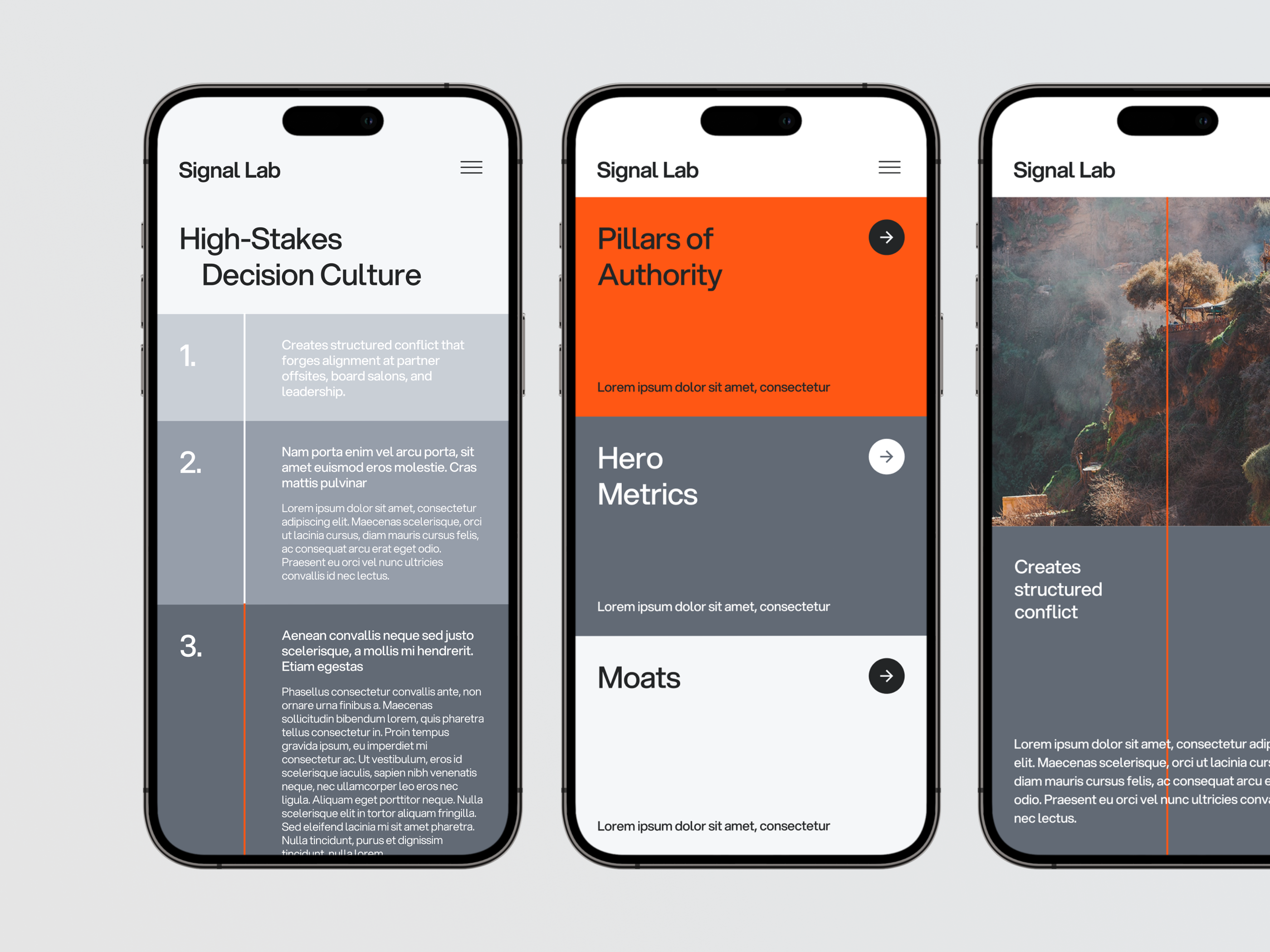 Signal Lab - Brand concept