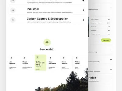 ESG Carbon Exchange | Landing Page design benefits branding carbon co2 design agency eco ecology graphic design hero section landing page design logo redesign ui uiux ux welcome screen