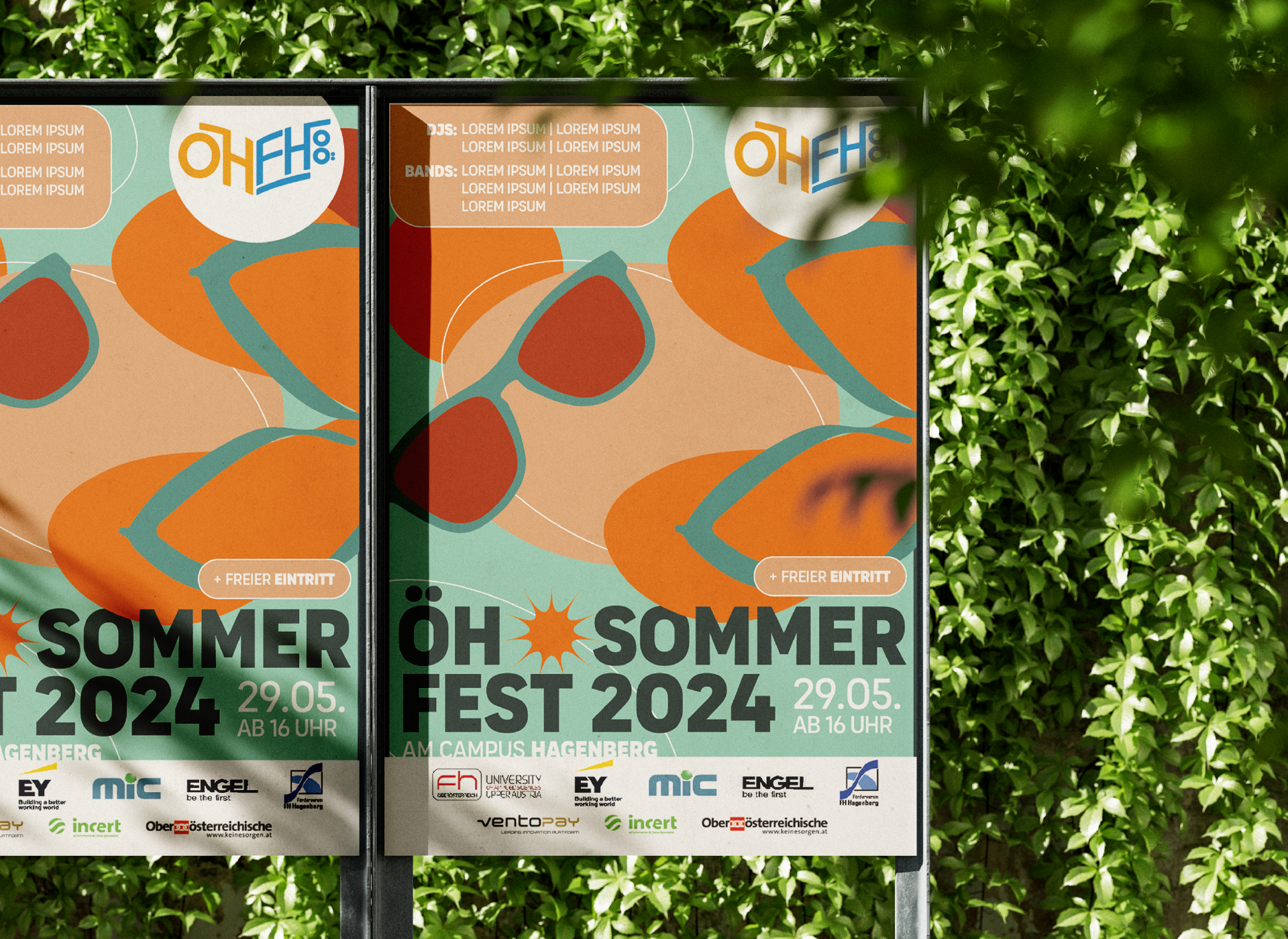 Event Visual Identity - FH Sommerfest