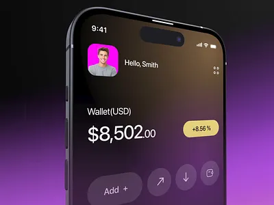 crypto currency wallet mobile ui design blockchain clean crypto portfolio crypto wallet cryptocurrency cryptocurrency app digital wallet finance minimal mobile mobile app modern ui wallet app