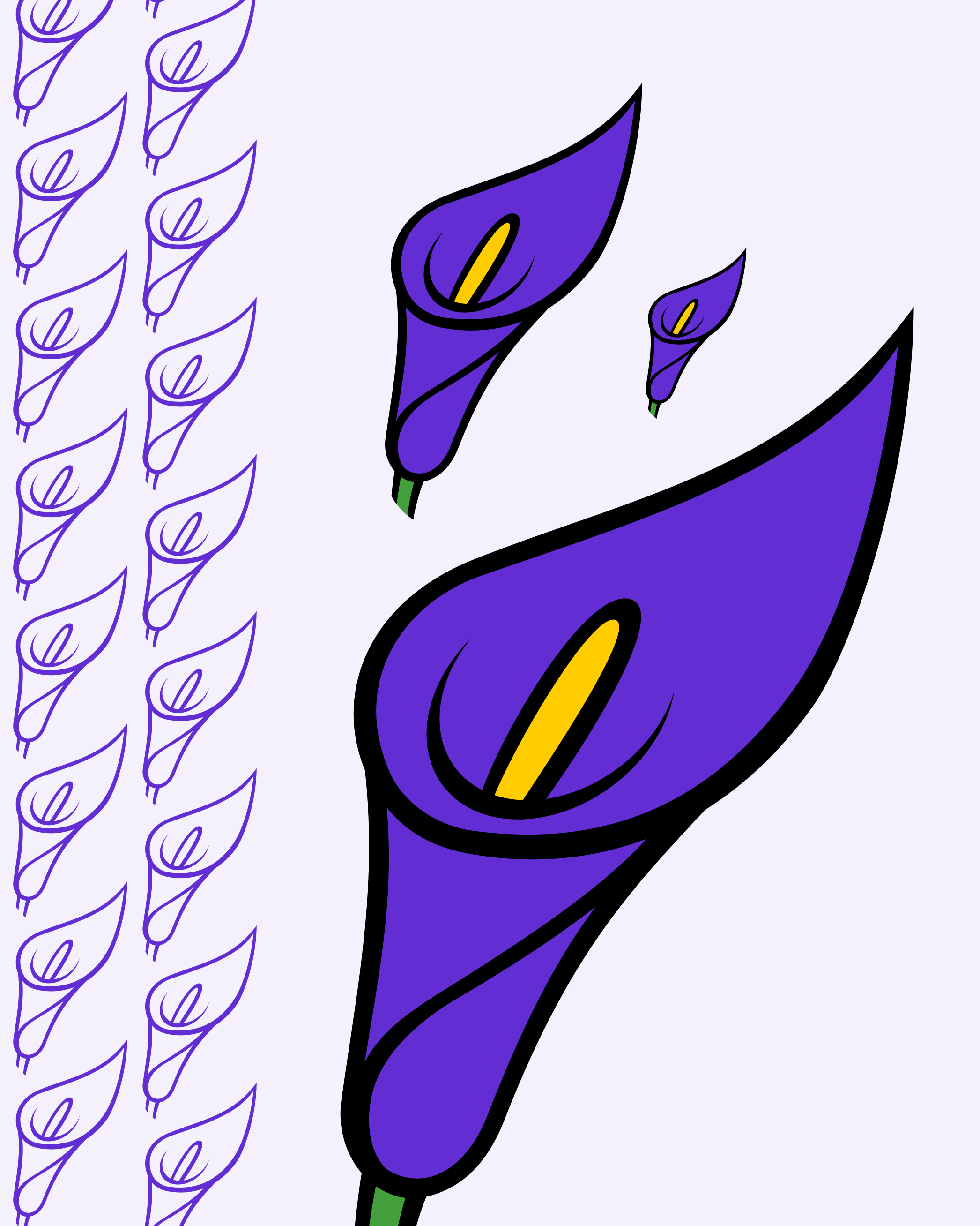 Logo Design for Lily branding calla lily commission design flower freelance work graphic design graphic designer lily logo logo design logo design branding logo designer programming vector