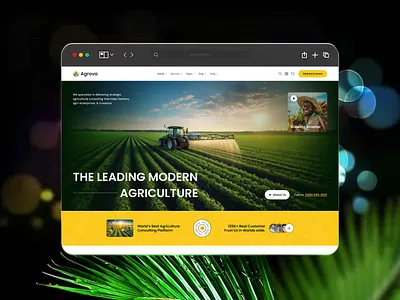 Agrova - Agriculture Business Consulting UI Figma Template agriculture agriculture theme business business theme business wordpress theme consulting consulting theme consulting theme for elementor eco ecology farm farming organic startup startup theme ui uiux design