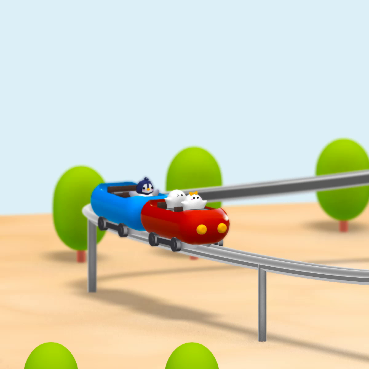 Spline 3D | Animated Rollercoaster