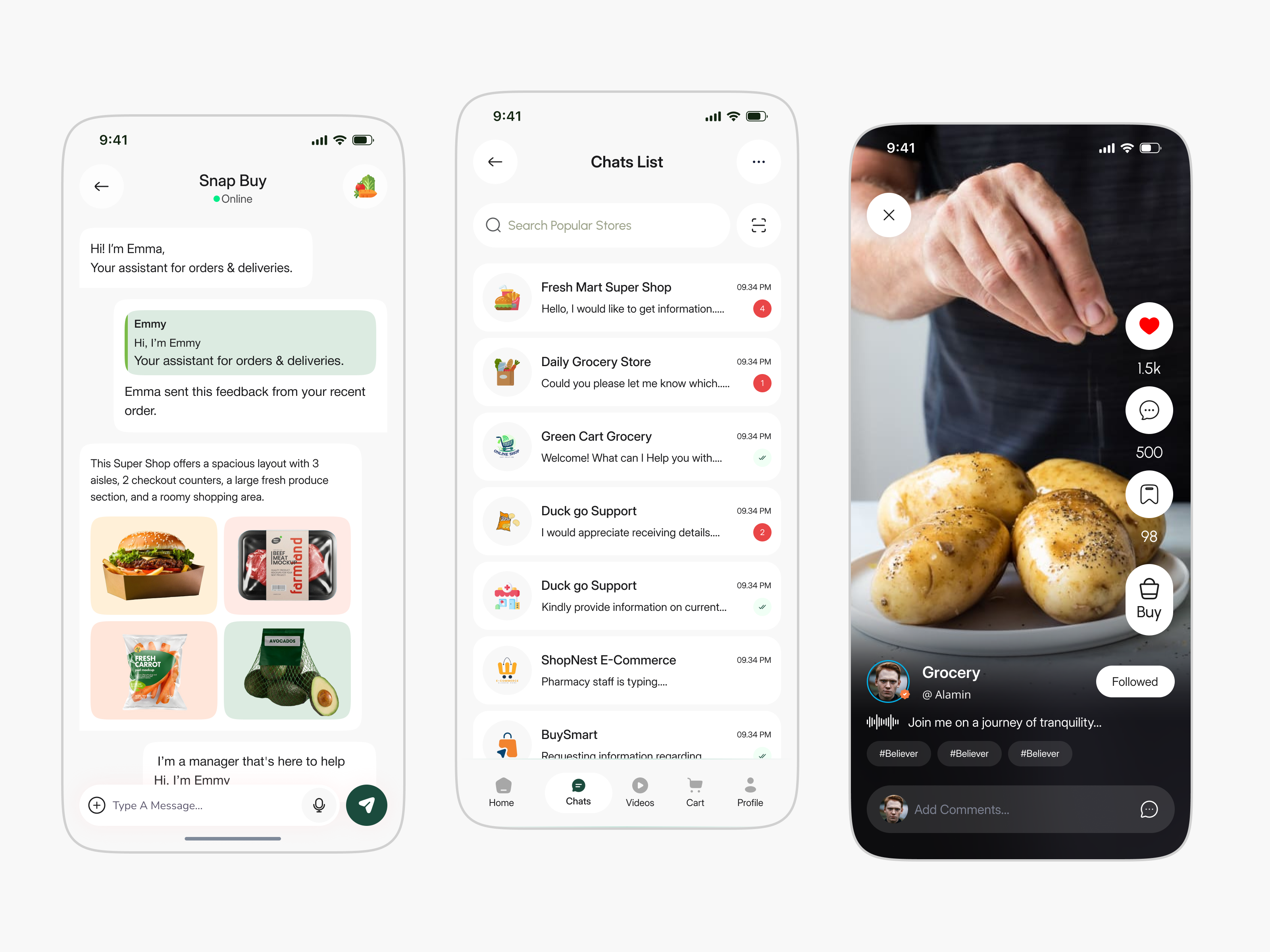 Quick Commerce & On-Demand Grocery App delivery app ecommerce grocery app mobile mobile app product design quick commerce quick commerce app