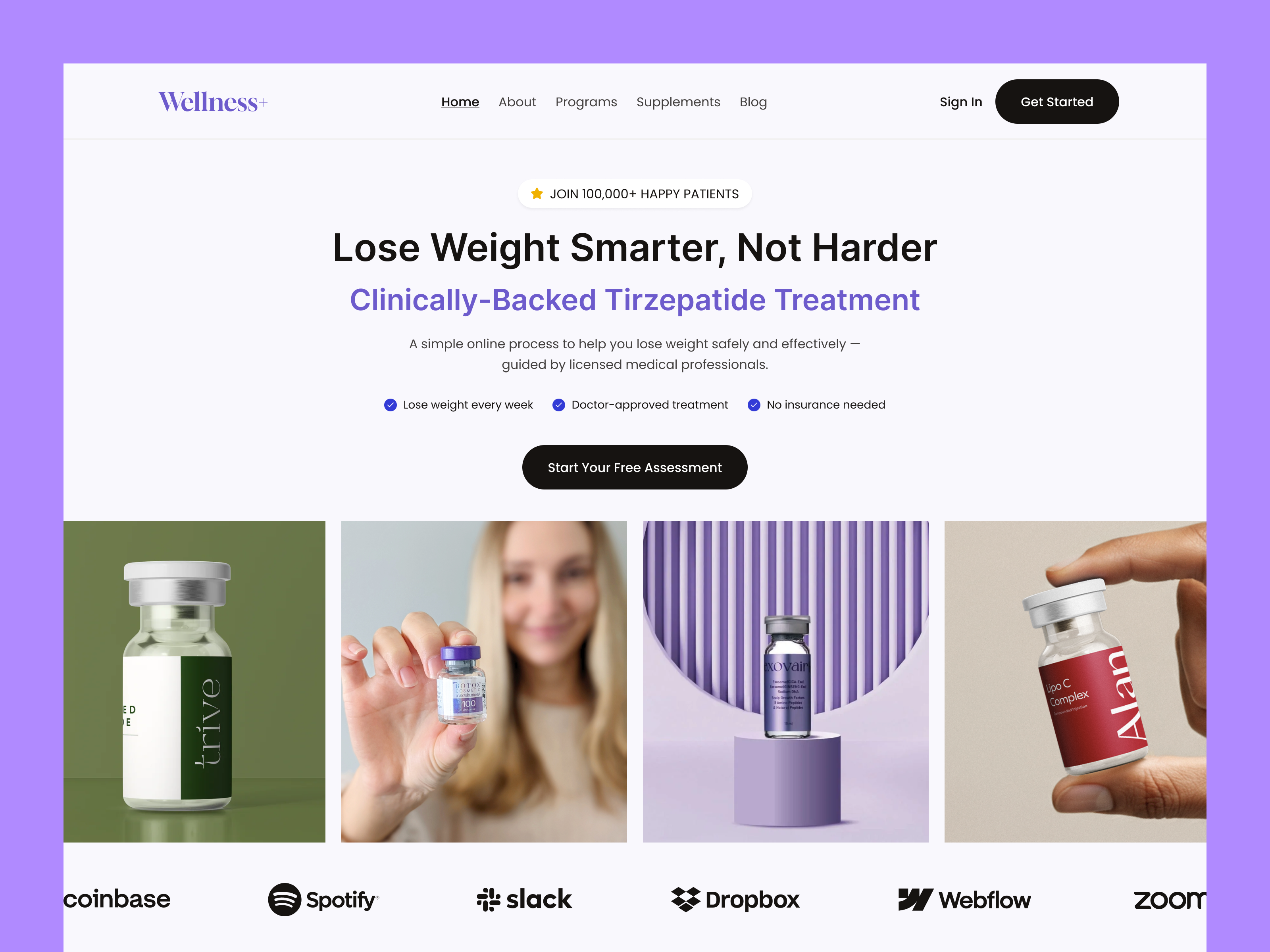Example of Website & Landing Page UI/UX  Design