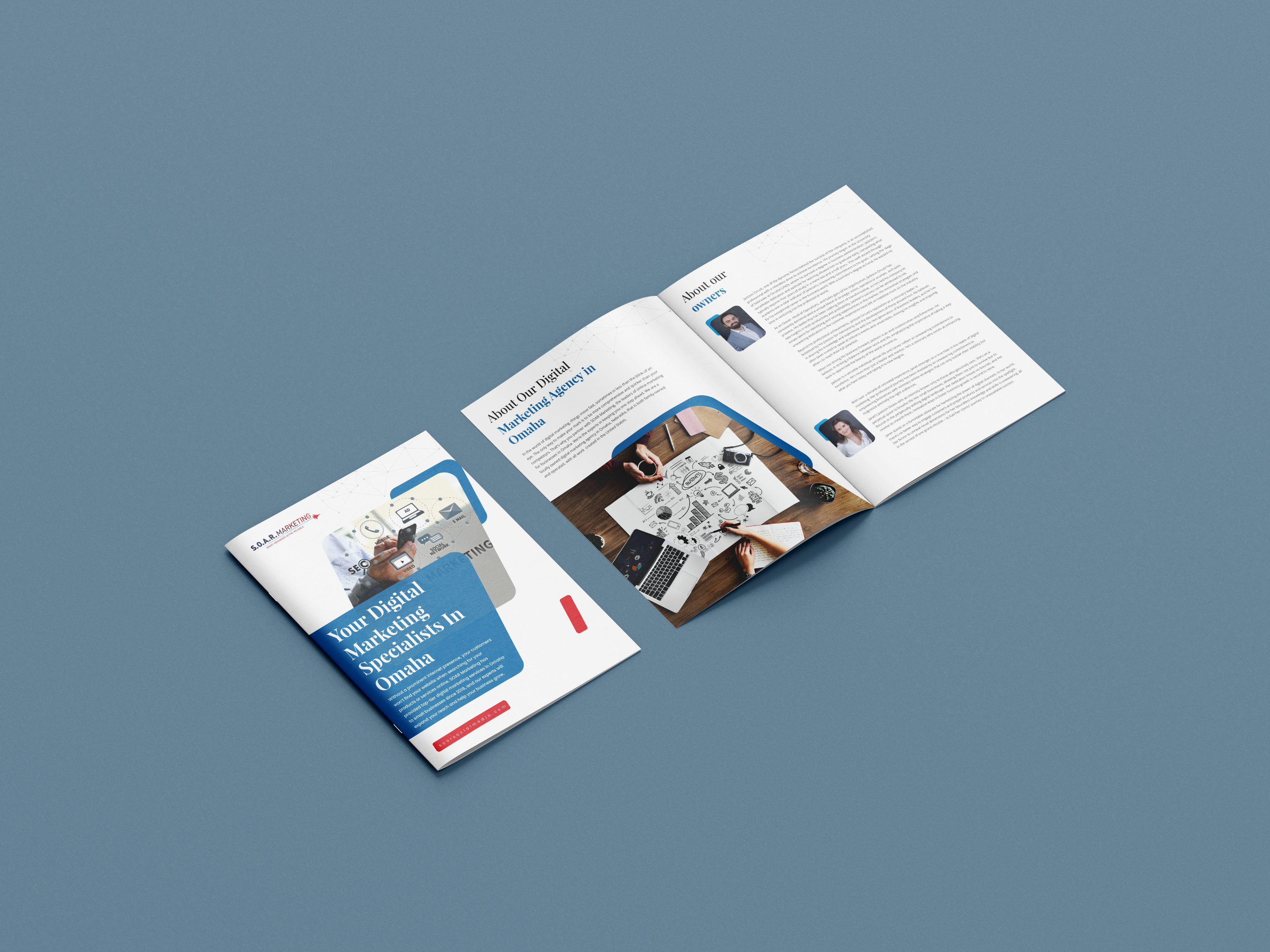 Digital Marketing Brochure Design for Agency Growth adobe indesign agency brochure brand collateral brochure design business brochure corporate brochure digital marketing design editorial design indesign layout layout design layout designer print design publication design sales enablement service catalog design