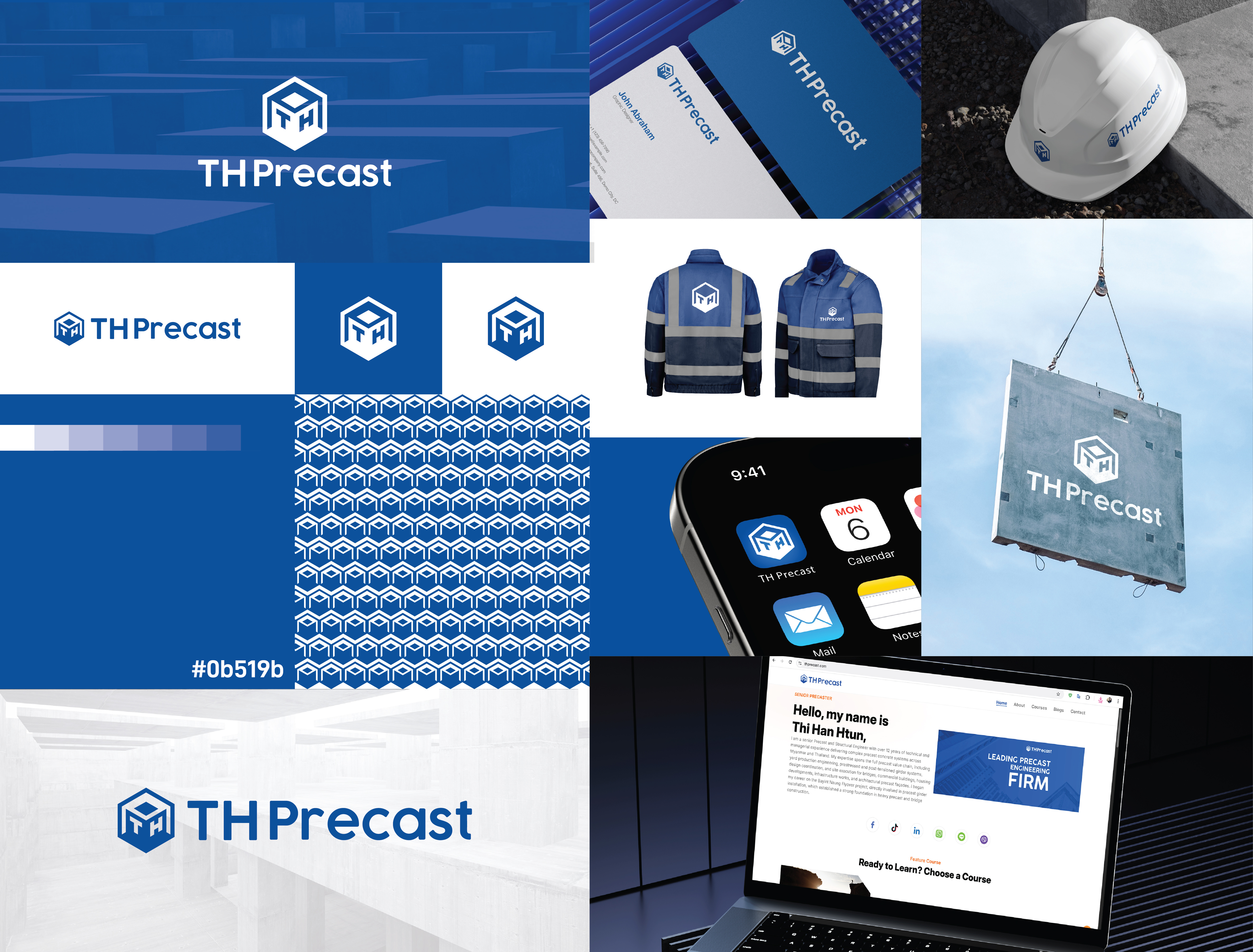 Example of Basic Logo Branding Package