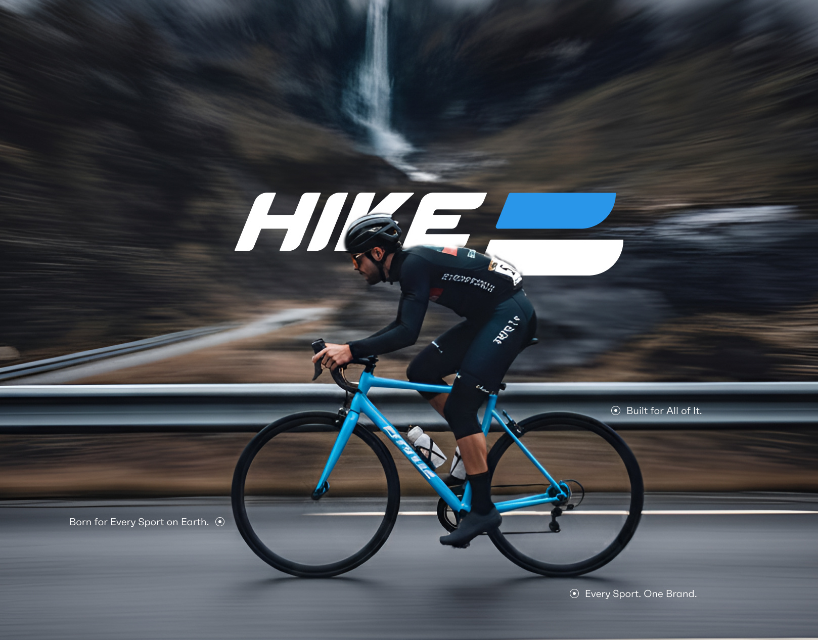 A Sportwear Brand- Hike brand identity brand manual brand style branding clothing brand game logo landing page logo logo animation sports branding sportswear brand typography ui user experience user interface ux web design web development website