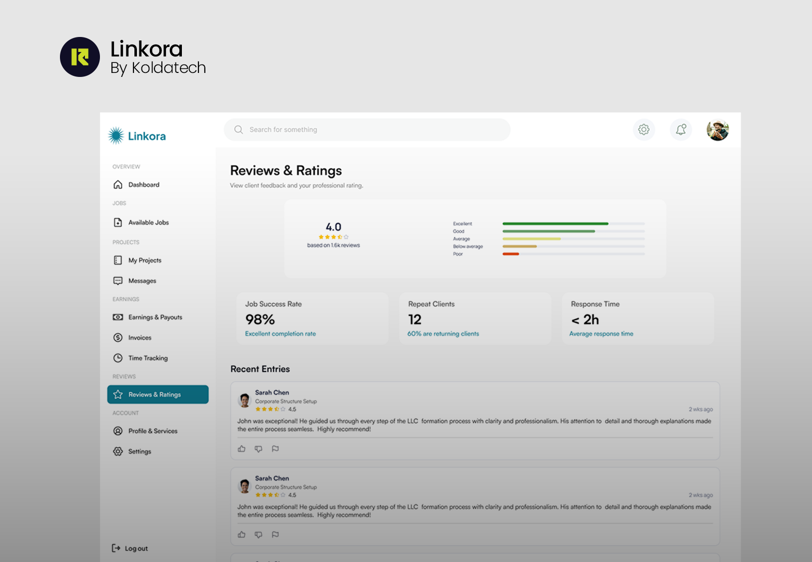 Example of Legal Services Marketplace Design