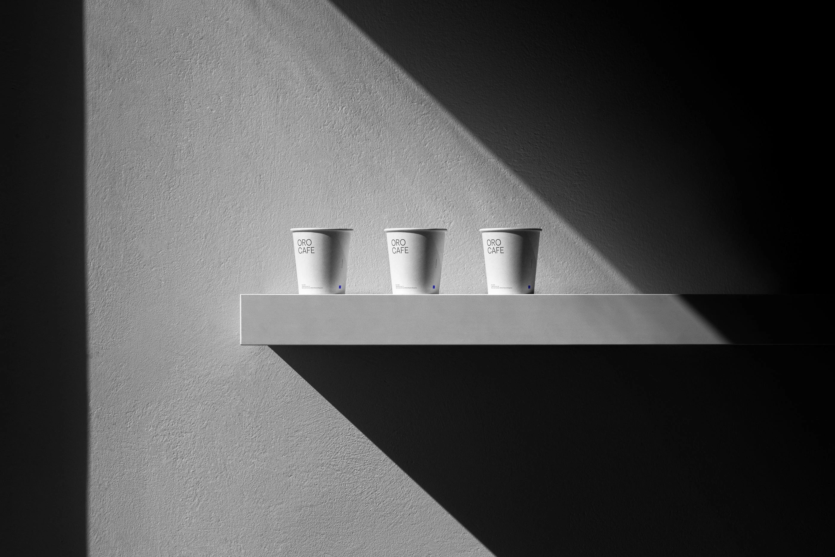 Oro Cafe - Brand Identity 3d animation branding design download free freebie graphic design illustration logo mockup mockup cloud motion graphics ui vector