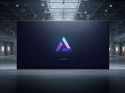 Alyra - Cinematic Brand Experience 3d mockup after effects animation b2b brand identity branding dark mode design environment design figma logo logo animation motion graphics neon lighting tech brand tv mockup ui ux visual identity web design