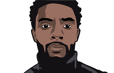 BlackPanther Man Illustration 2d character 2d character animation design icon illustration logo ui vector