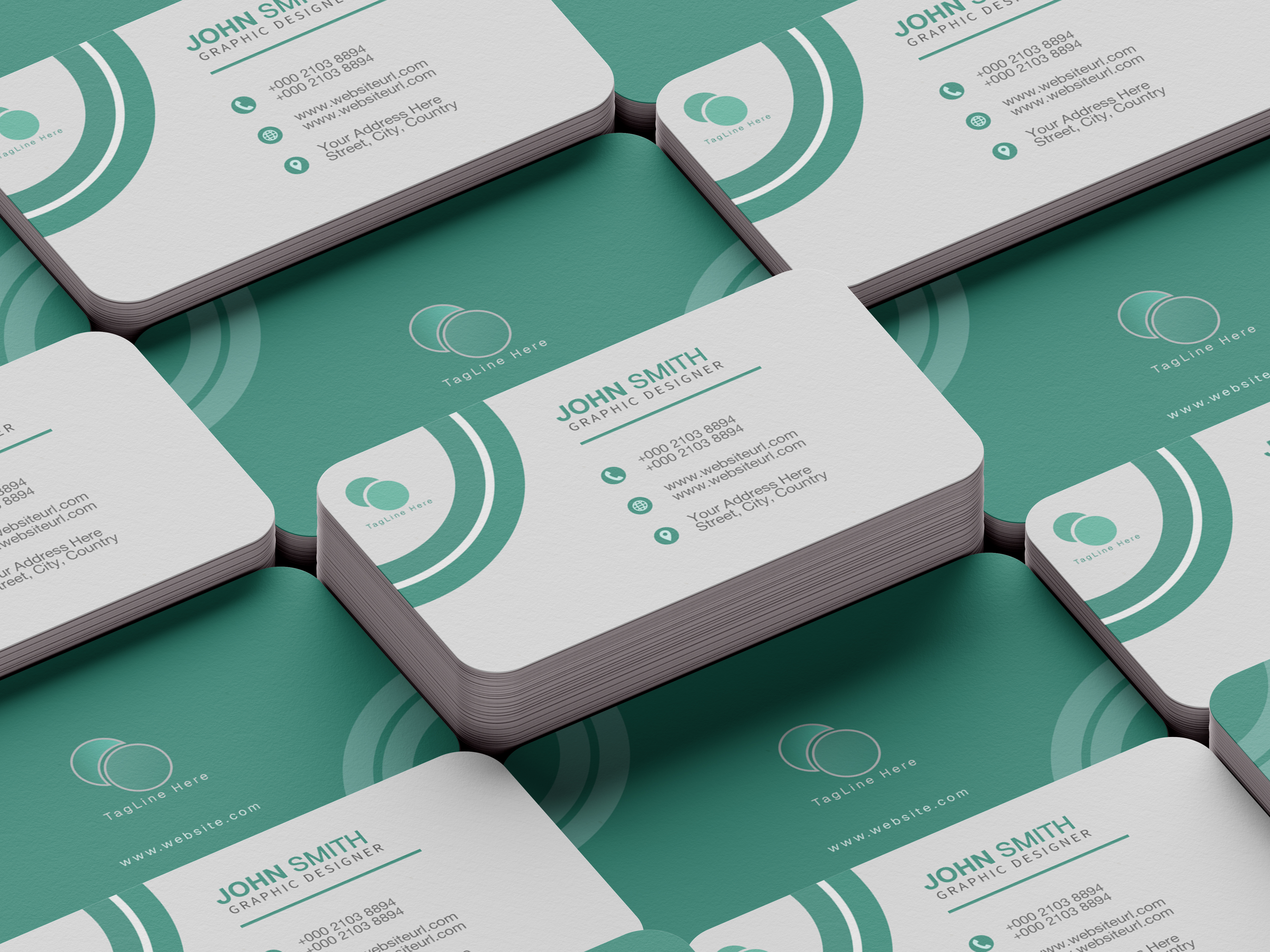 Minimalist Business Card Design brand identity branding business card creative design graphic design identity card