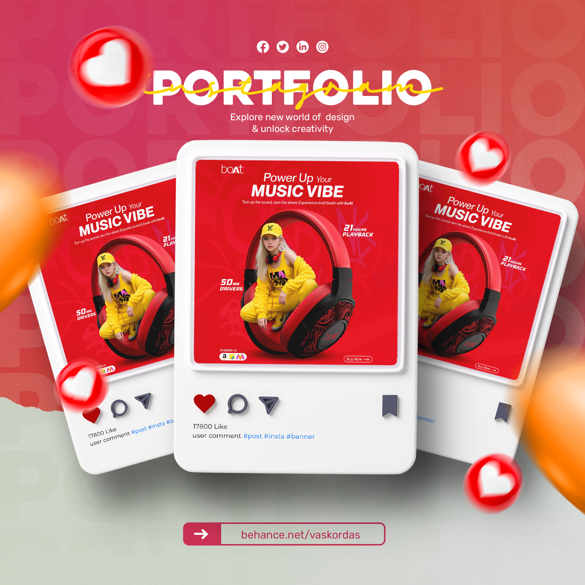 Product Advertisement - Social Media Design branding corporate branding creative design design portfolio graphic design product design social media design