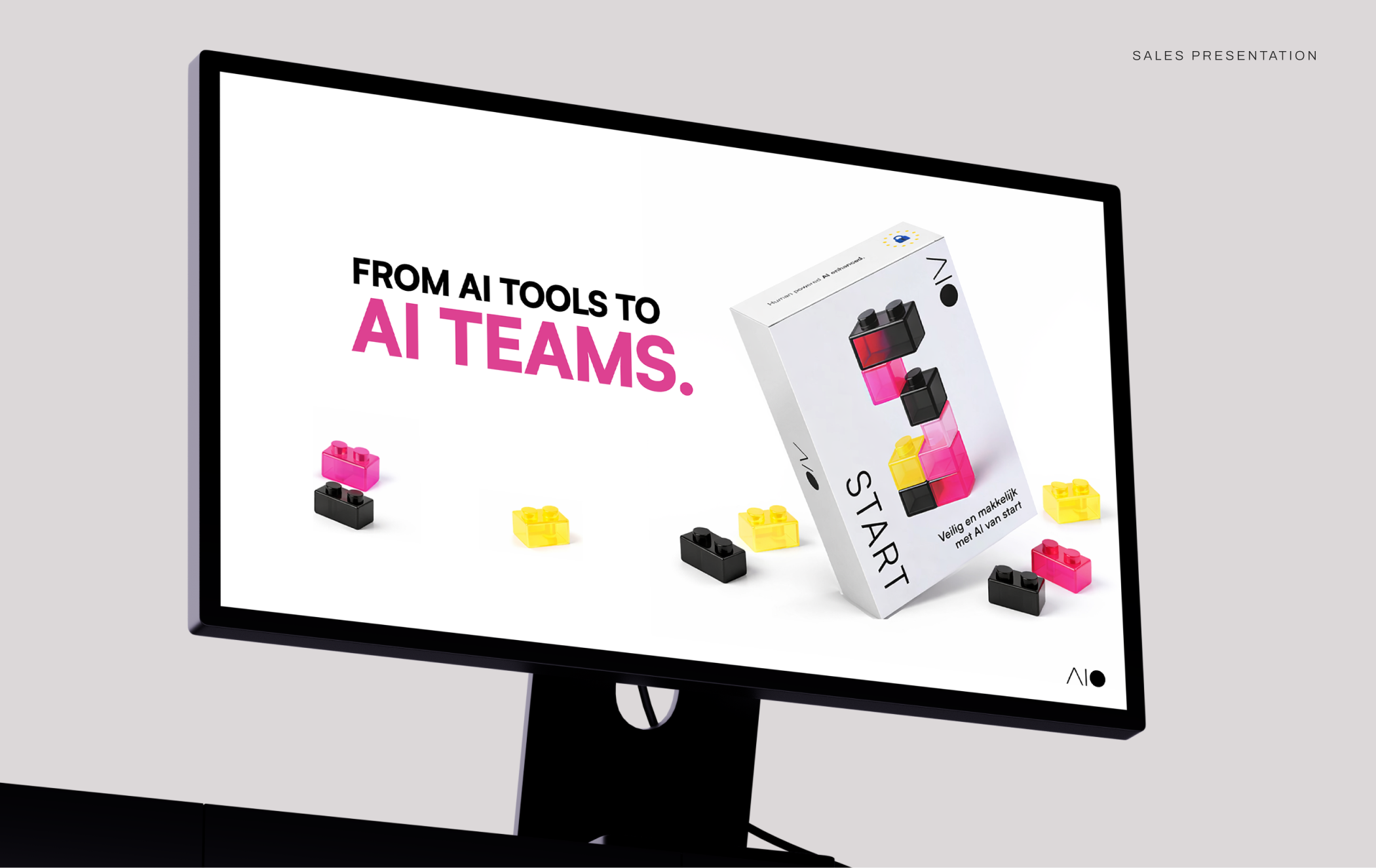 Example of Product Launch Presentation Design